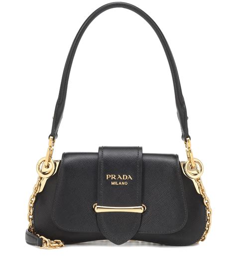 Prada Sidonie Shoulder Bag, Black 